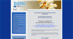 Desktop Screenshot of barnesfamchiro.com